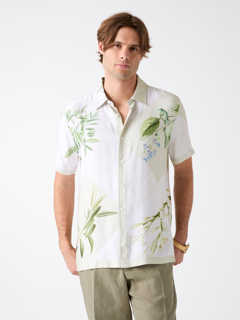 GUESS® Printed viscose shirt