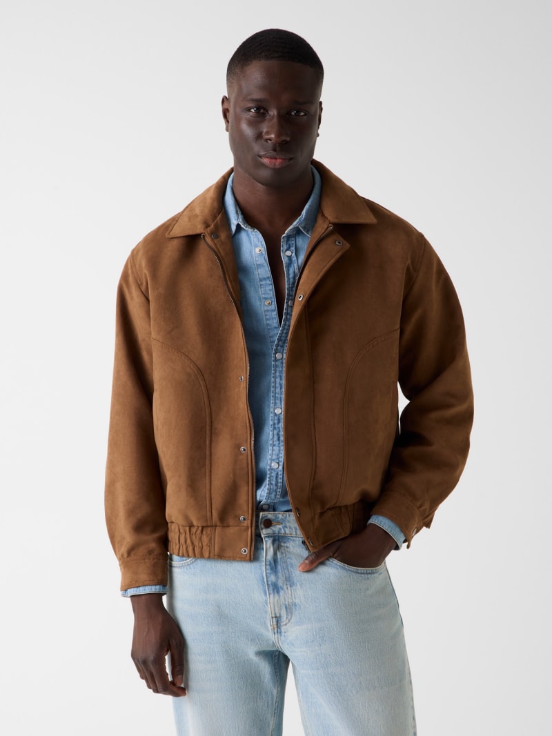 GUESS® Faux-suede jacket