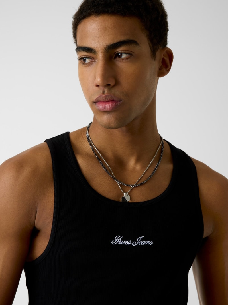 Embroidered tank top Men | GUESS Jeans®