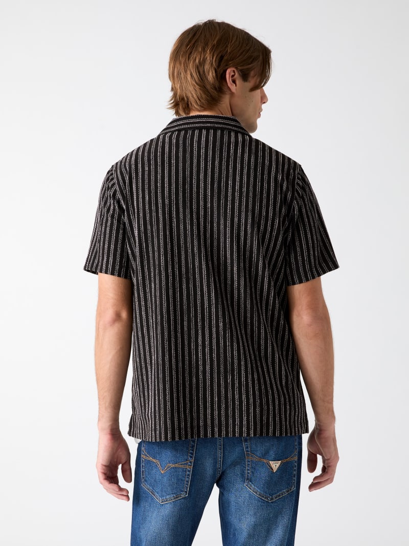 GUESS® Striped Knit Shirt Men