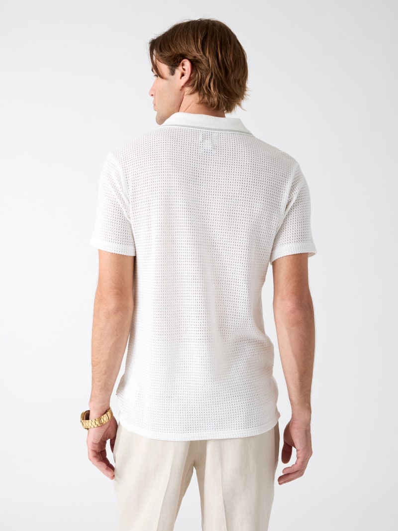 Buttonless polo shirt - thumbnail 8