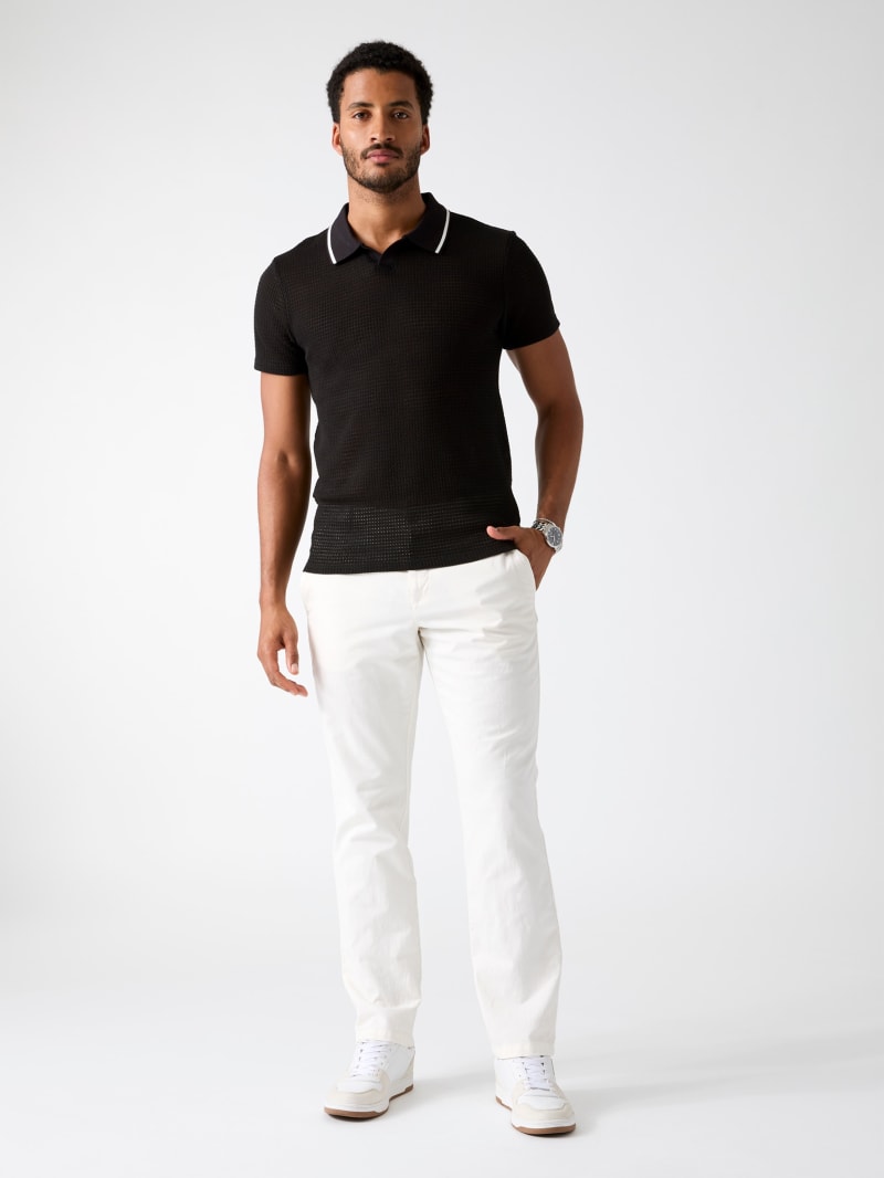 Buttonless polo shirt - thumbnail 2