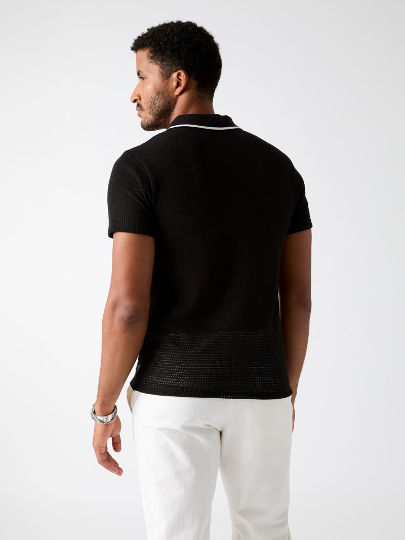 Buttonless polo shirt - thumbnail 4