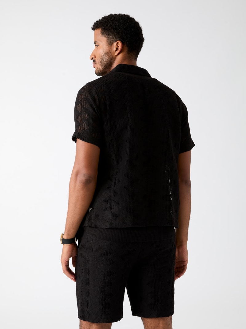 GUESS® Openwork shirt