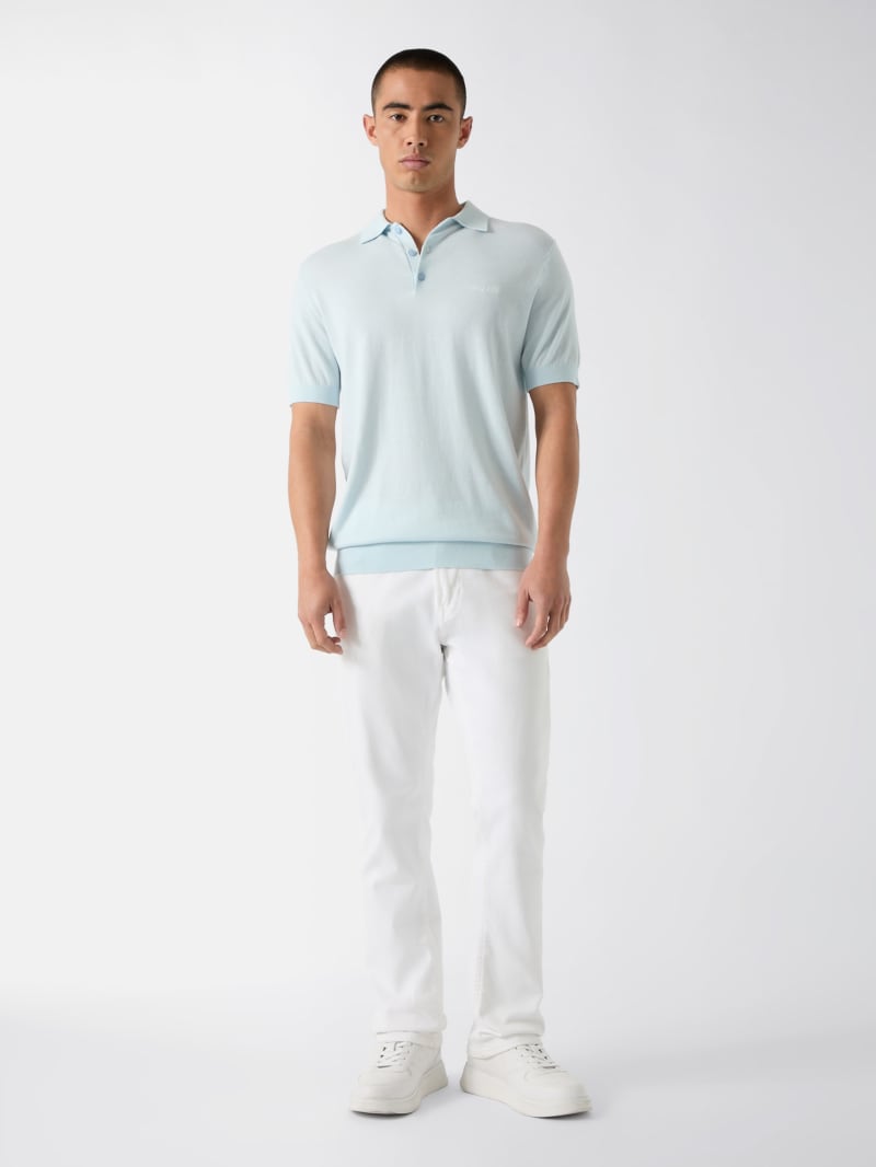Silk-blend polo - thumbnail 6