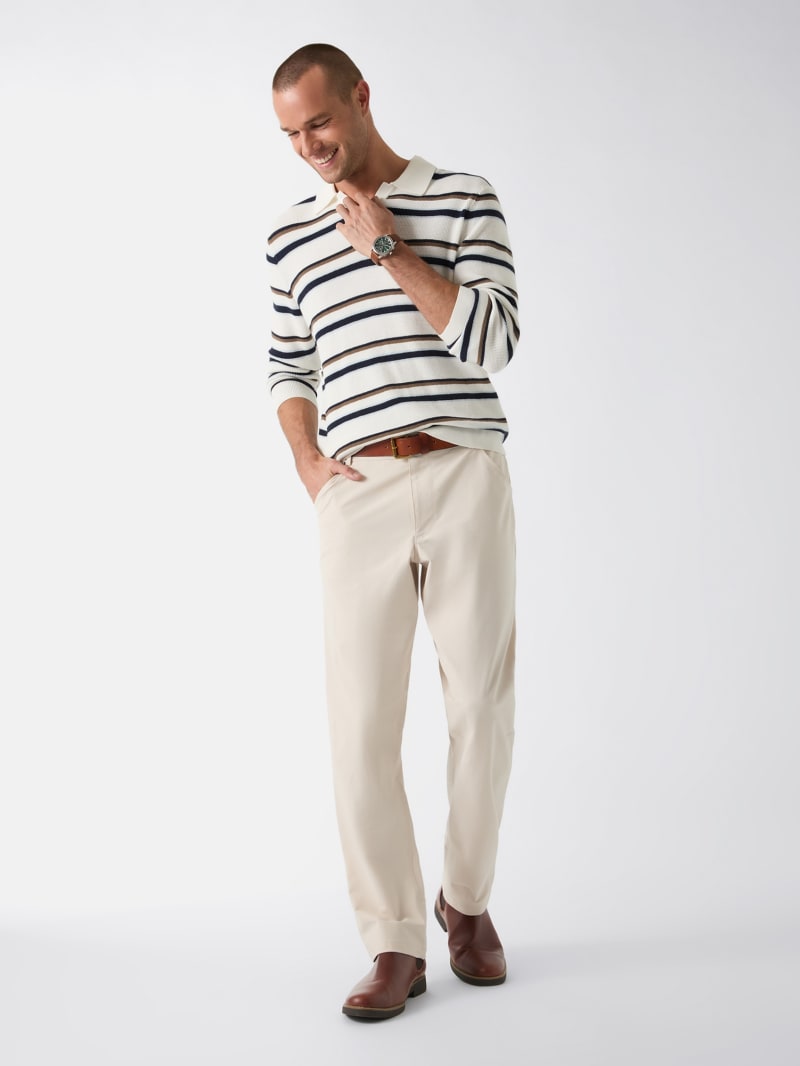 Striped viscose-blend sweater - thumbnail 2