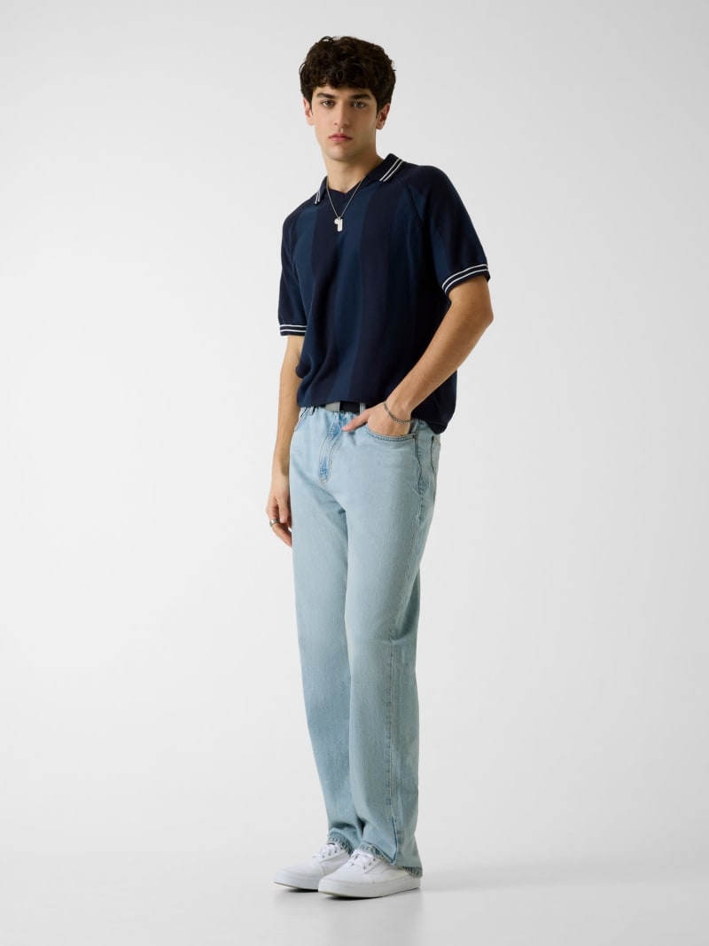 Striped polo shirt - thumbnail 2