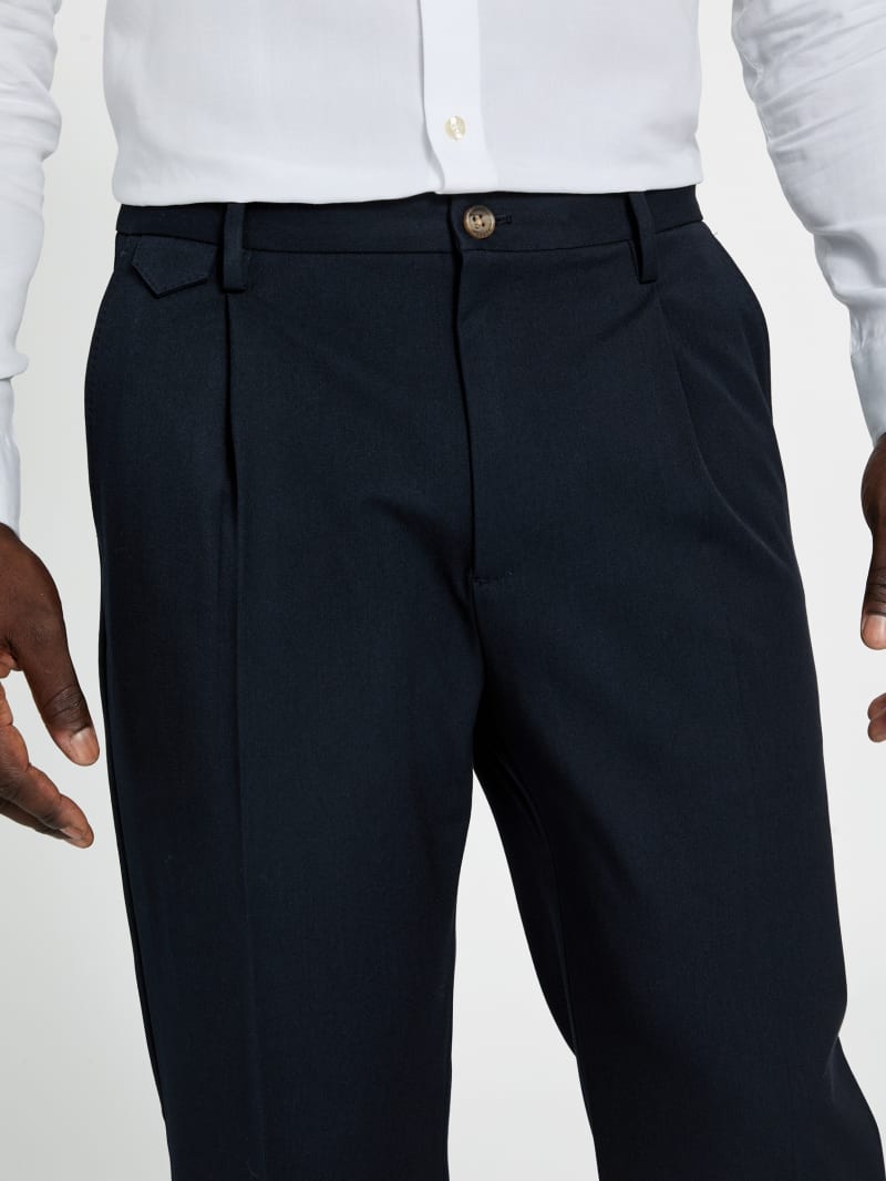 guess black dress pants Men's Tyler Dressy - Navy Ebay