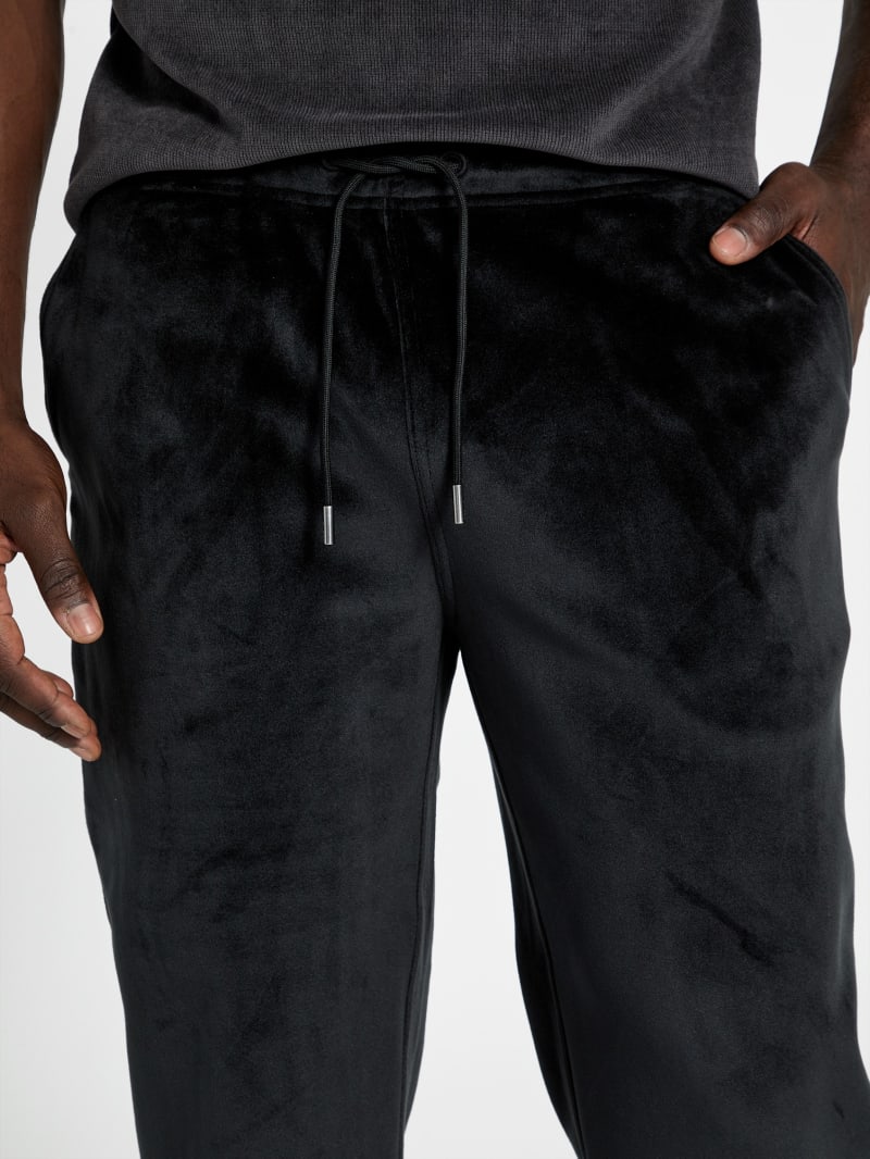 Bonded Velvet Sweatpants - thumbnail 3