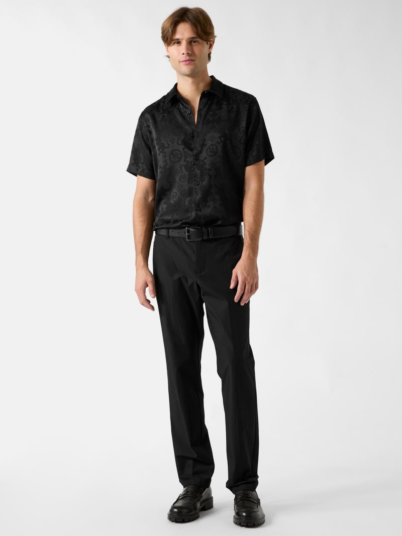 GUESS® Lion Peony Jacquard Shirt