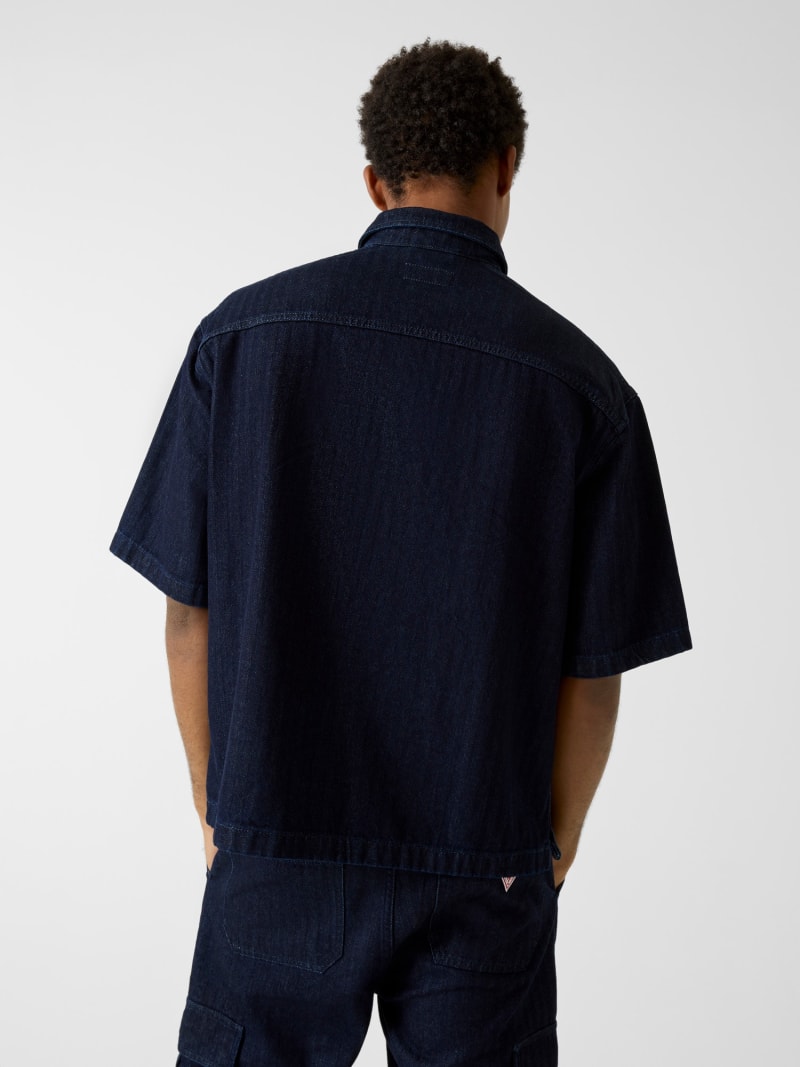 GUESS® Oversize cropped shirt