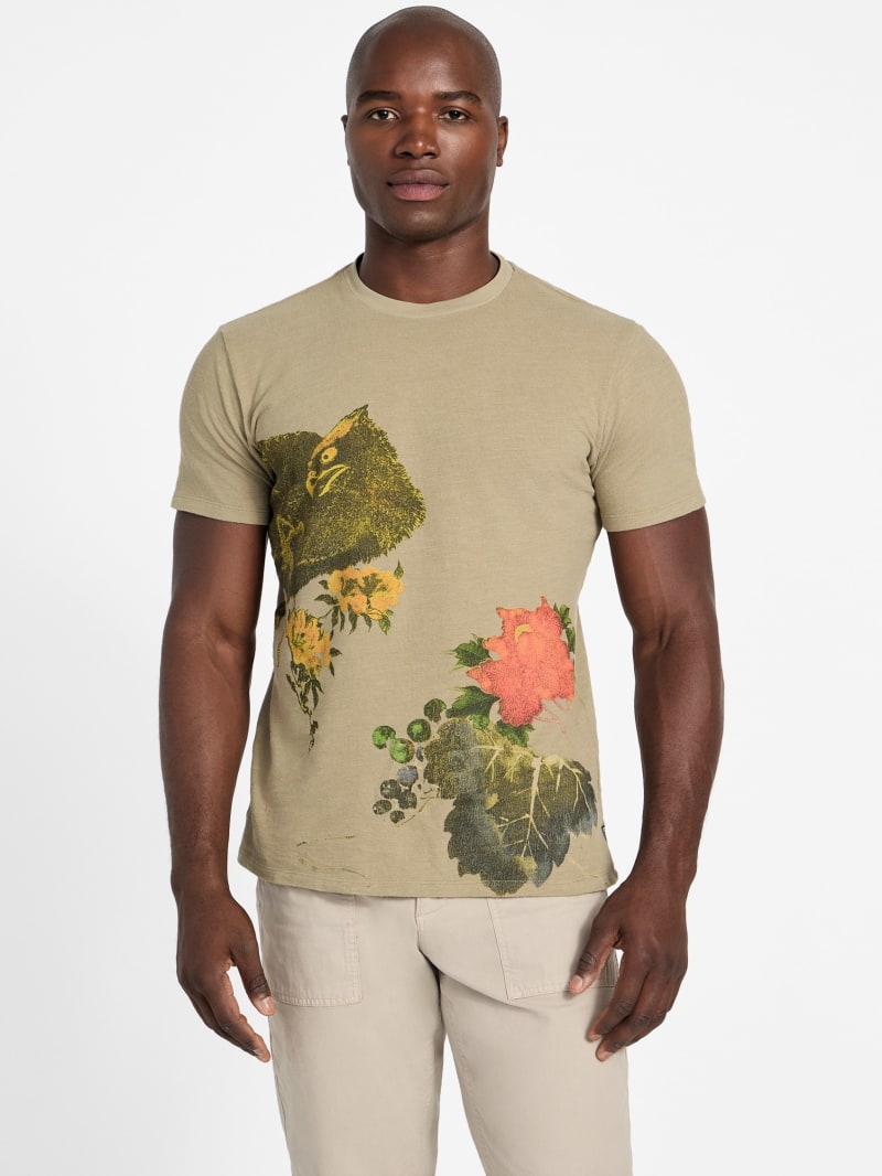 Eco Crafted Flower Tee