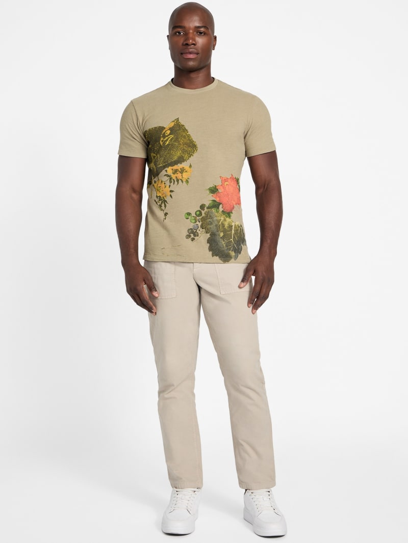 Eco Crafted Flower Tee