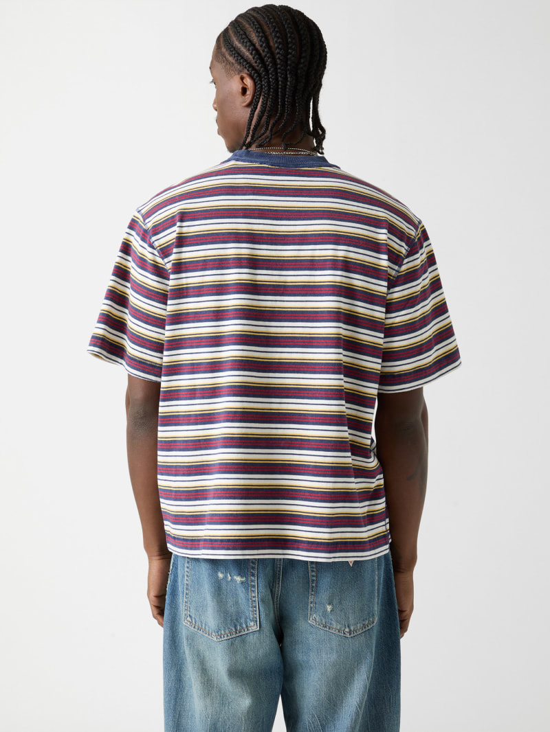 GUESS® GUESS Originals Eco Striped Boxy Pocket Tee