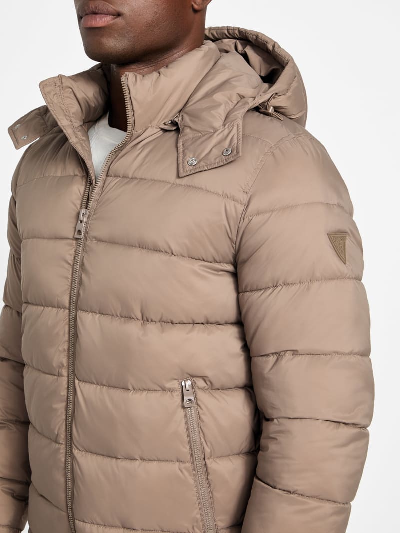 Glacier Matte Nylon Puffer Jacket
