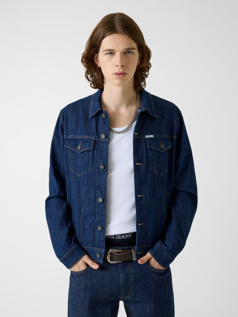 GUESS® Slim Denim Trucker Jacket