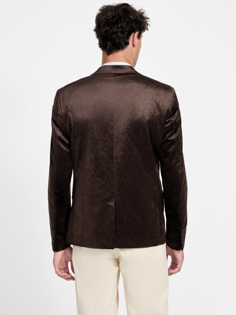 Eco Fulham Embossed Velvet Blazer