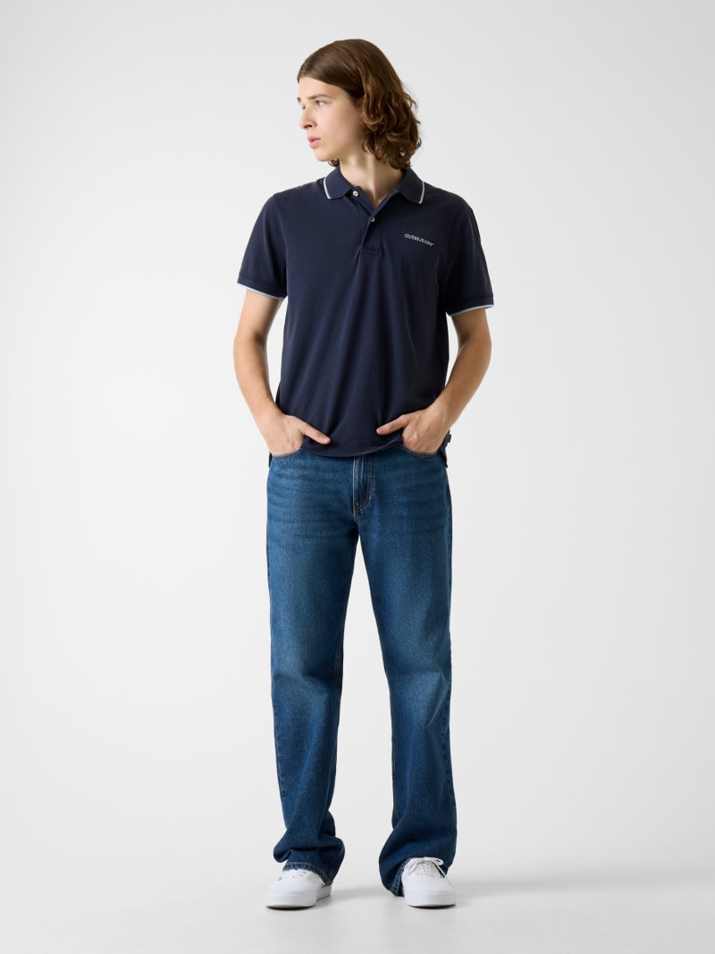 Embroidered Logo Polo