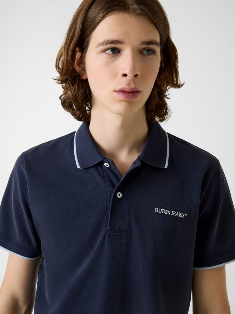 Embroidered Logo Polo
