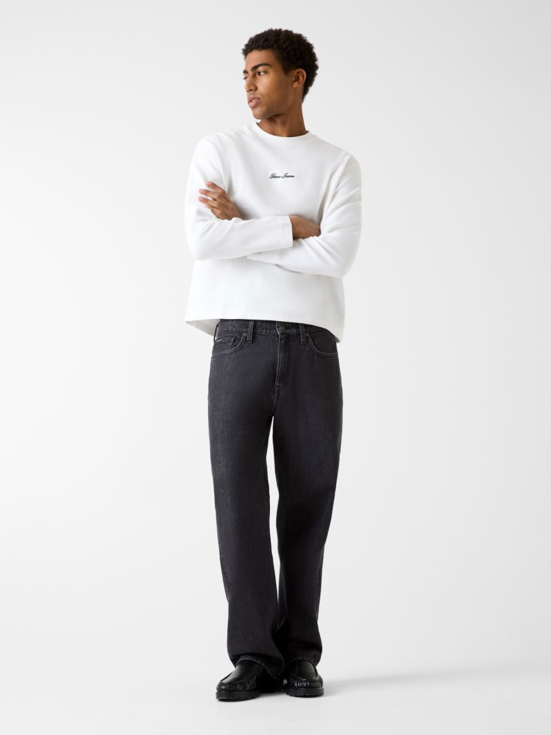 Boxy fit knit t-shirt