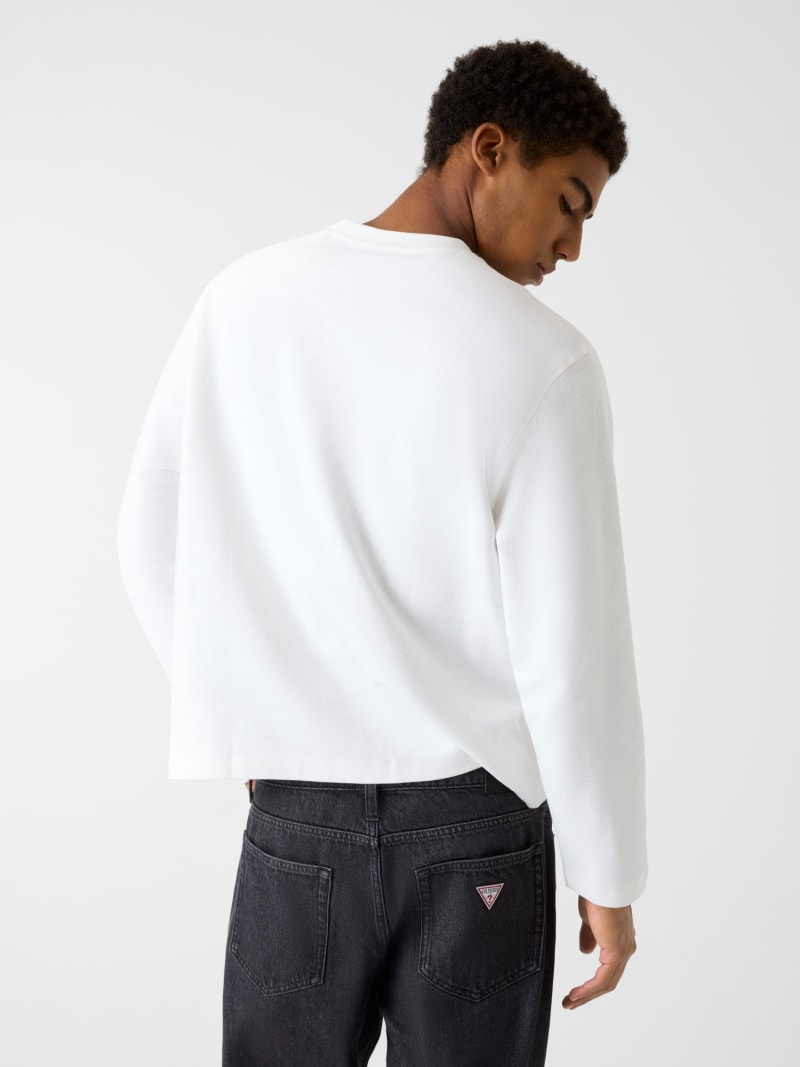 Boxy fit knit t-shirt