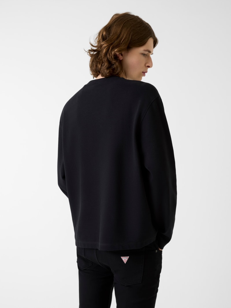 Boxy fit knit t-shirt - thumbnail 3
