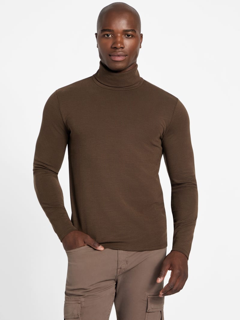 Eco Viscose-Blend Ribbed Shirt