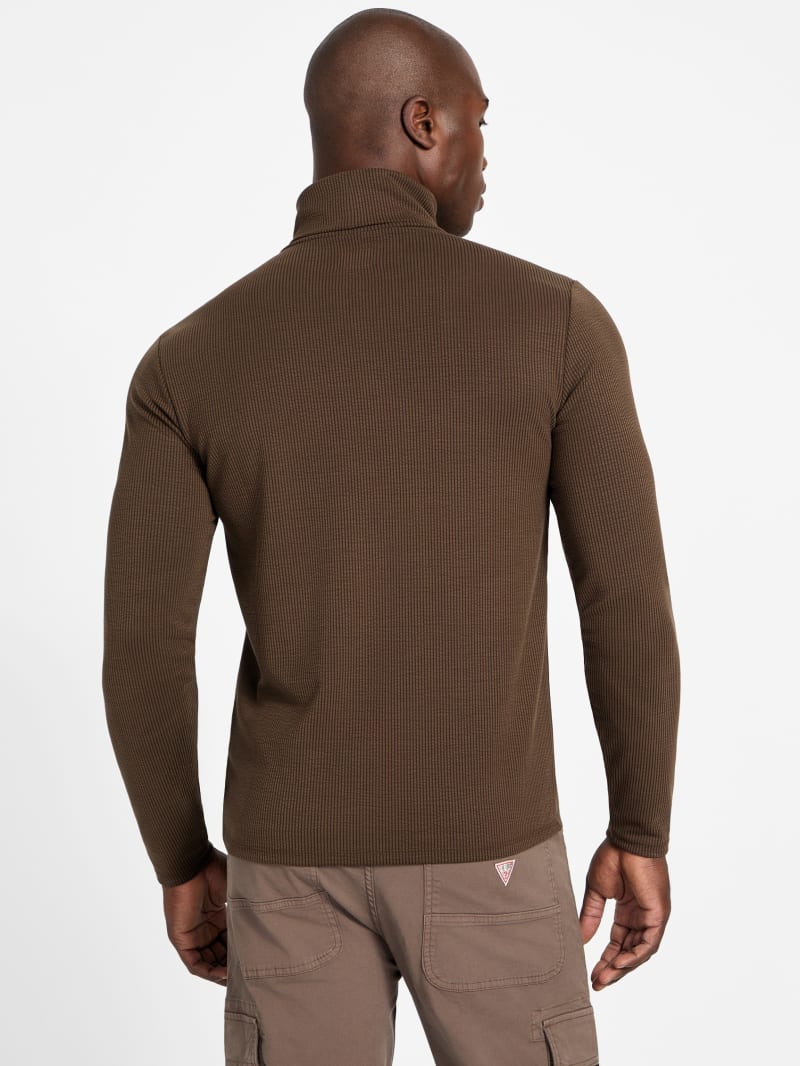 Eco Viscose-Blend Ribbed Shirt