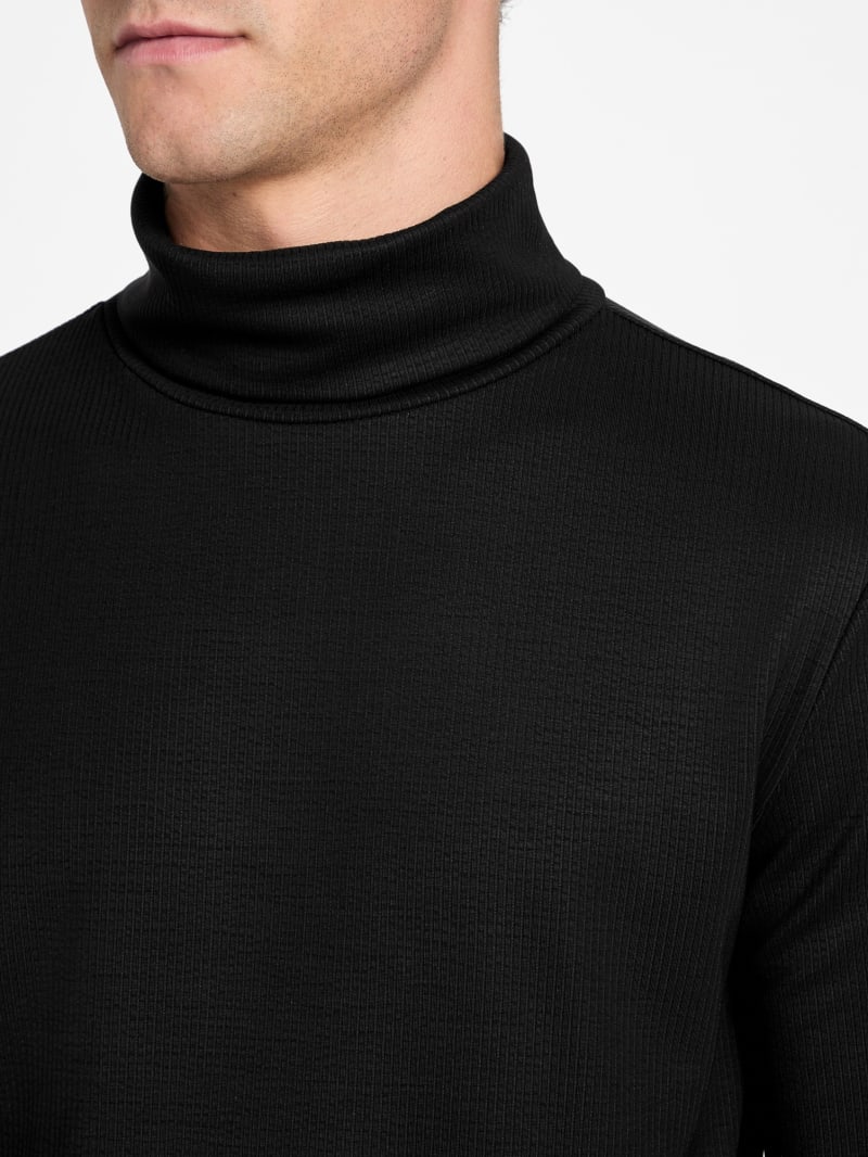 Eco Viscose-Blend Ribbed Shirt - thumbnail 3