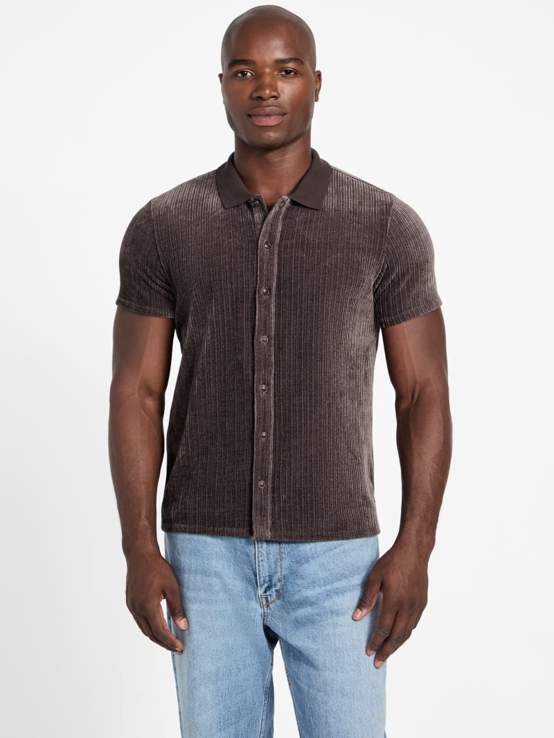 Olsen Soft Ribbed Shirt