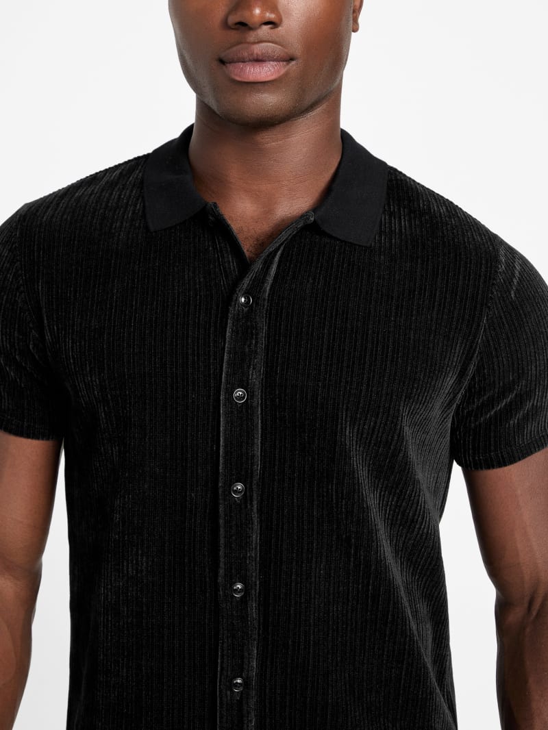 Olsen Soft Ribbed Shirt - thumbnail 3