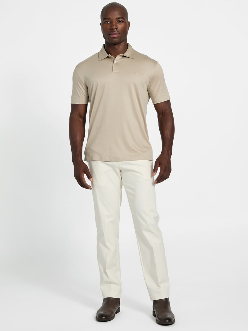 Lyocell blend polo - thumbnail 2