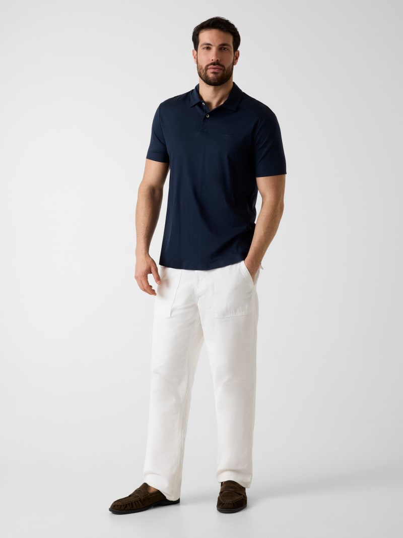 Lyocell blend polo - thumbnail 6