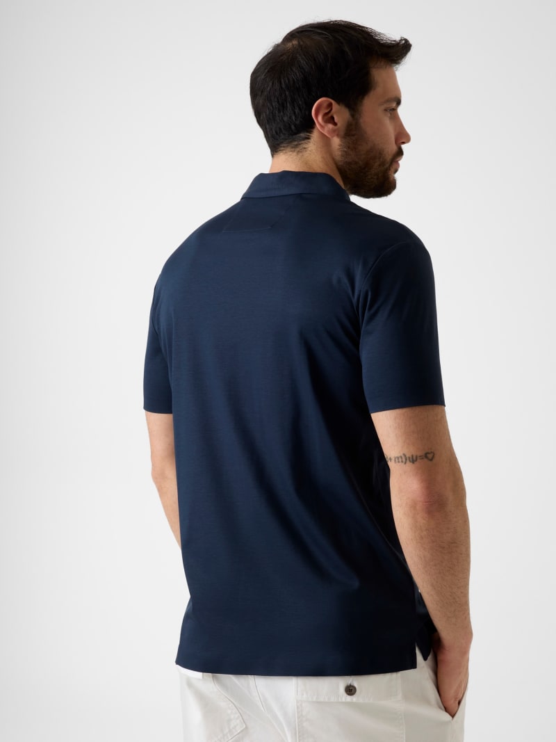 Lyocell blend polo - thumbnail 7