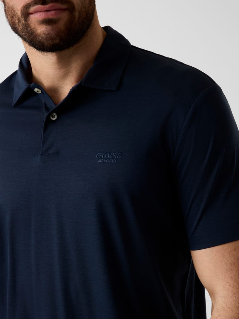 Lyocell blend polo - thumbnail 8