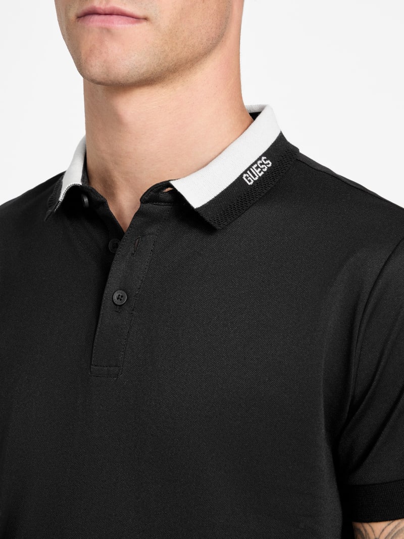 Eco Paul GUESS Collar Polo - thumbnail 3