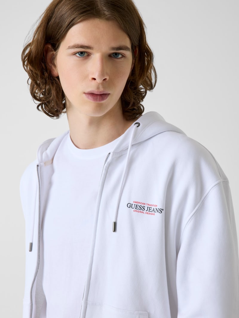 GUESS® American Tradition Logo Zip Hoodie