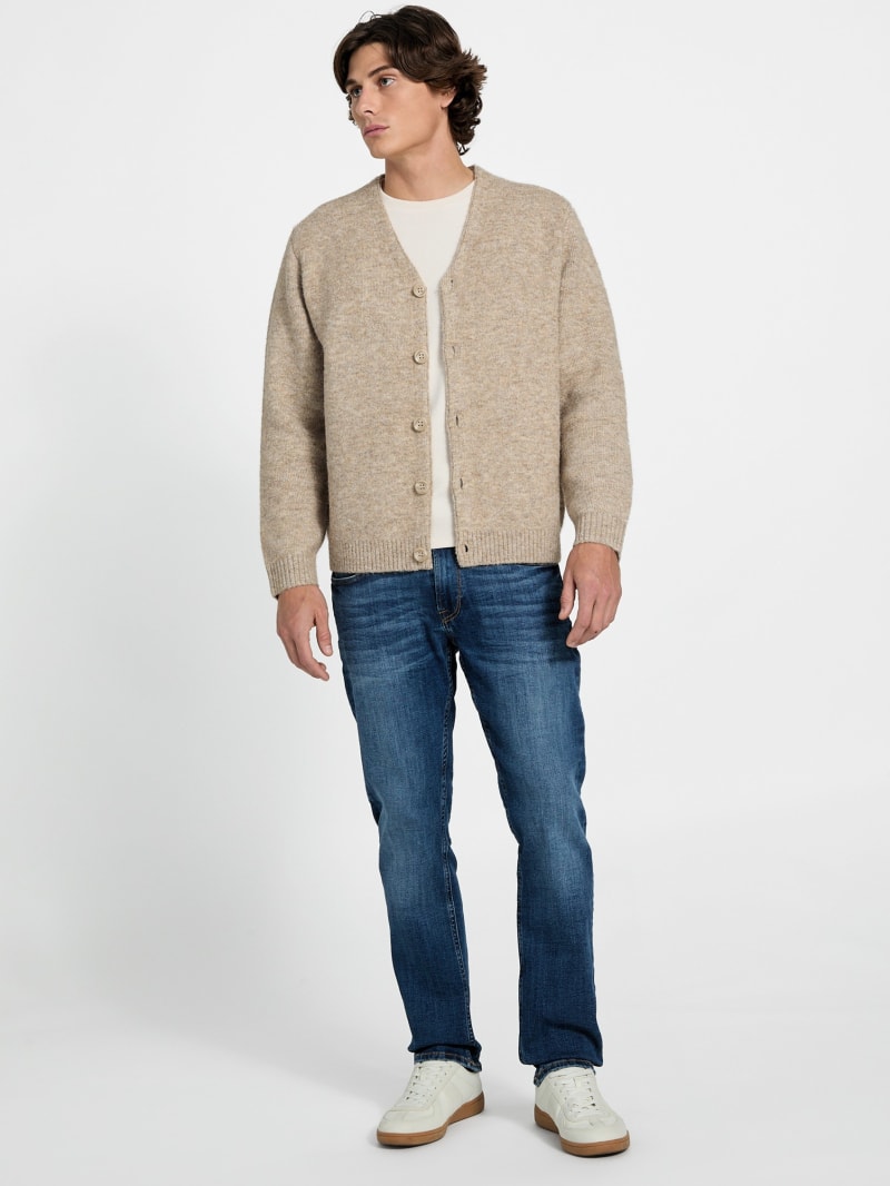 Wool-blend cardigan