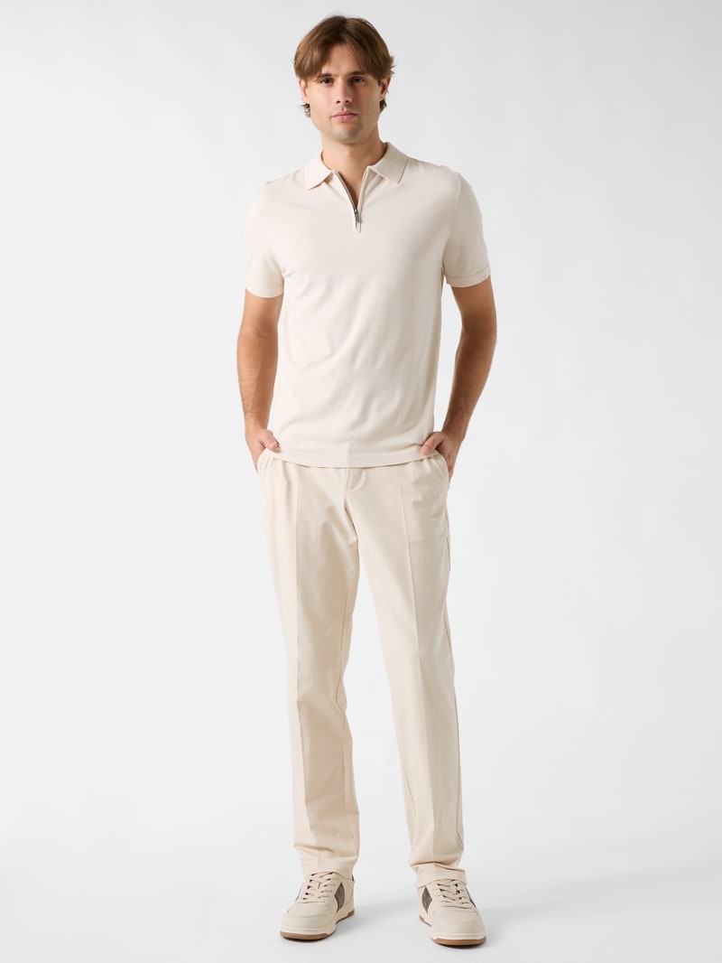 GUESS® Half-zip polo Men