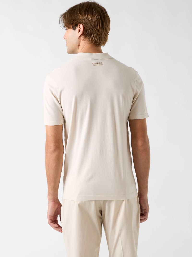 GUESS® Half-zip polo