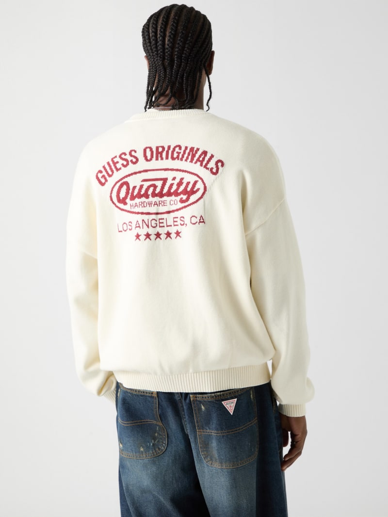 GUESS Originals Eco Back Logo Sweater Men | GUESS Jeans®