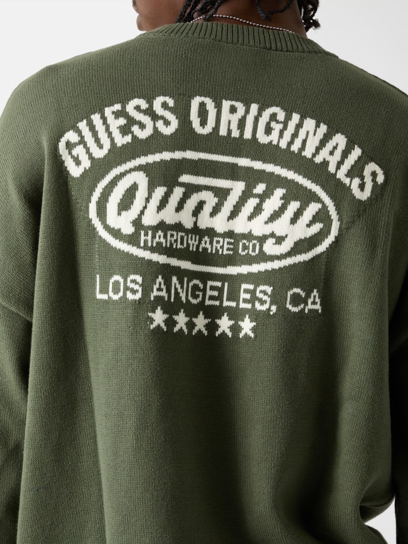 GUESS Originals Eco Back Logo Sweater - thumbnail 7