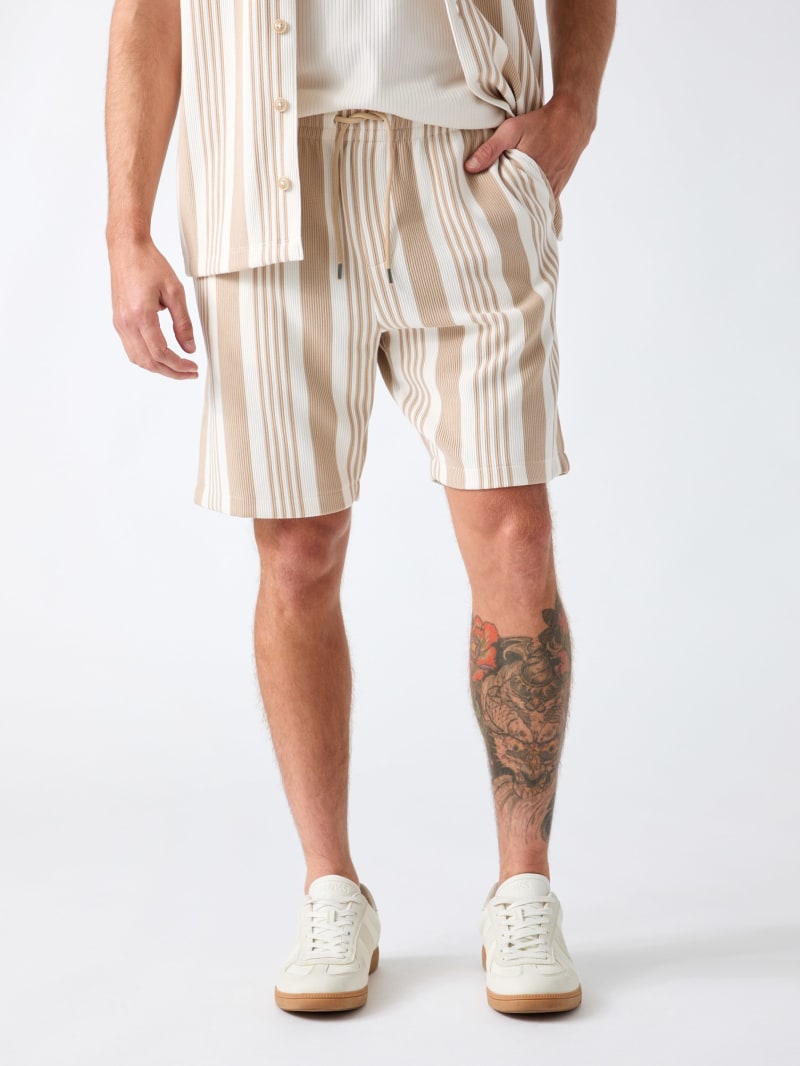 GUESS® Striped shorts