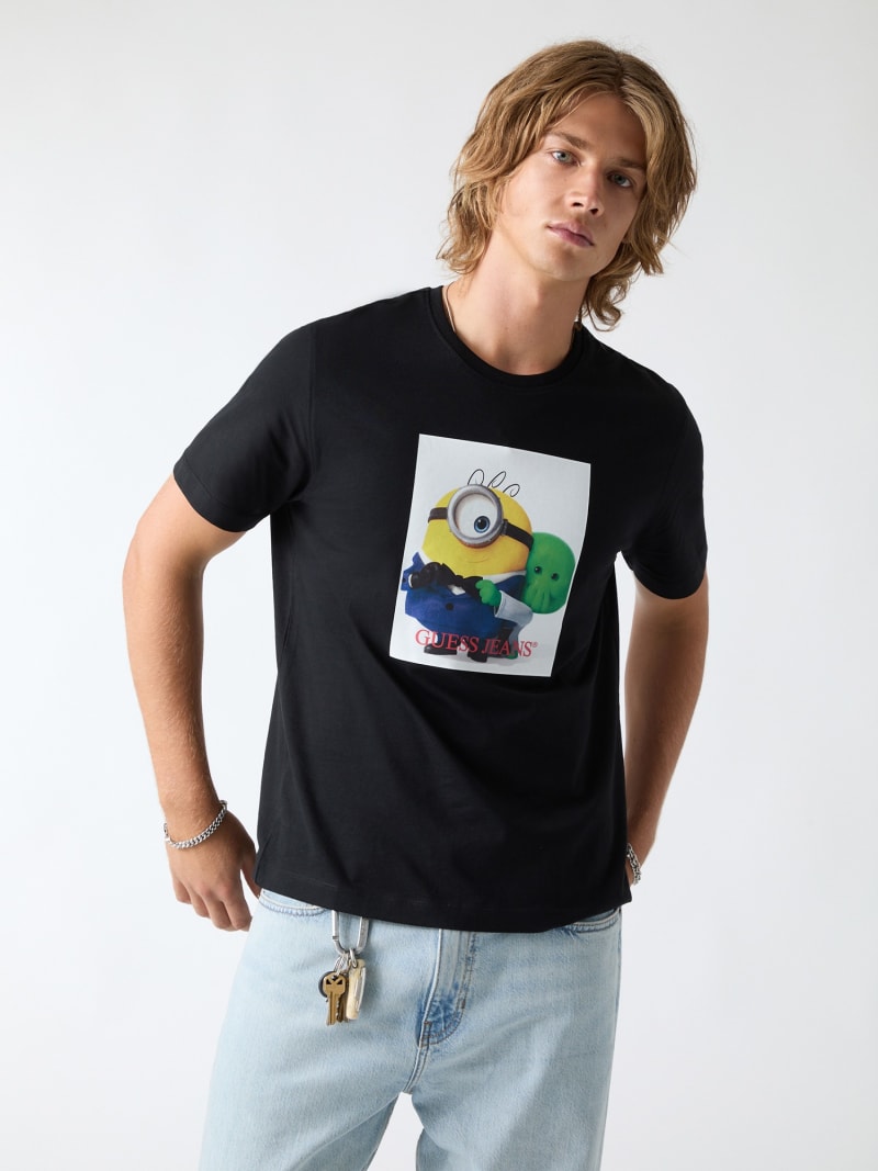 GJ X Minions Printed T-Shirt · Guess
