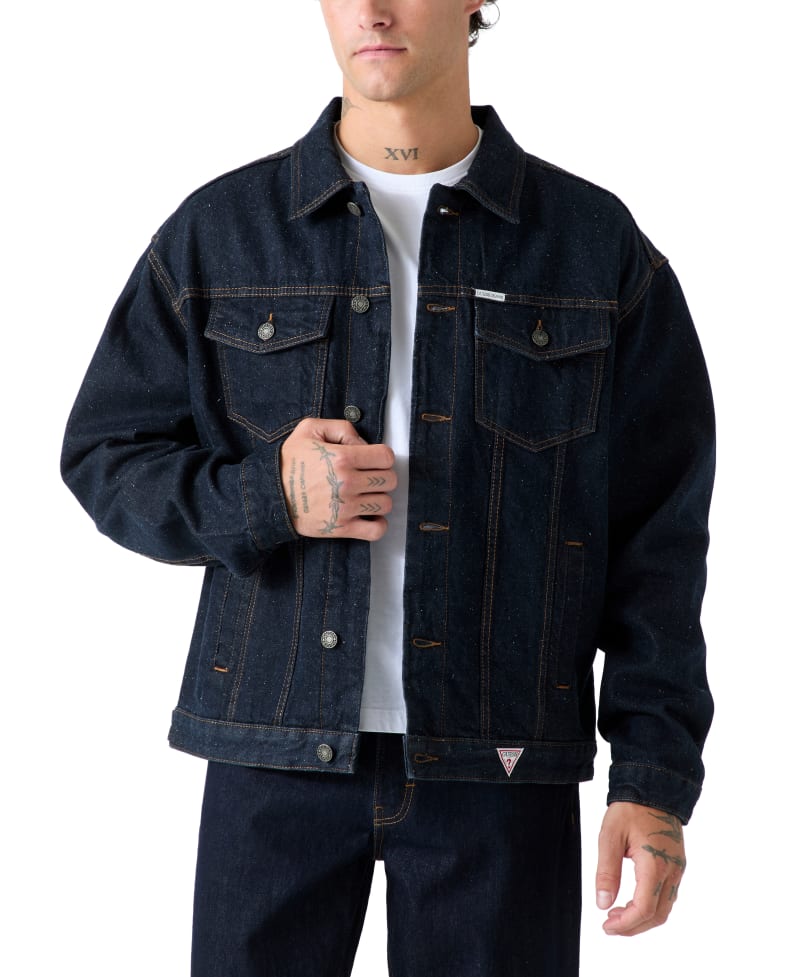 Oversized denim jacket Men | GUESS Jeans®