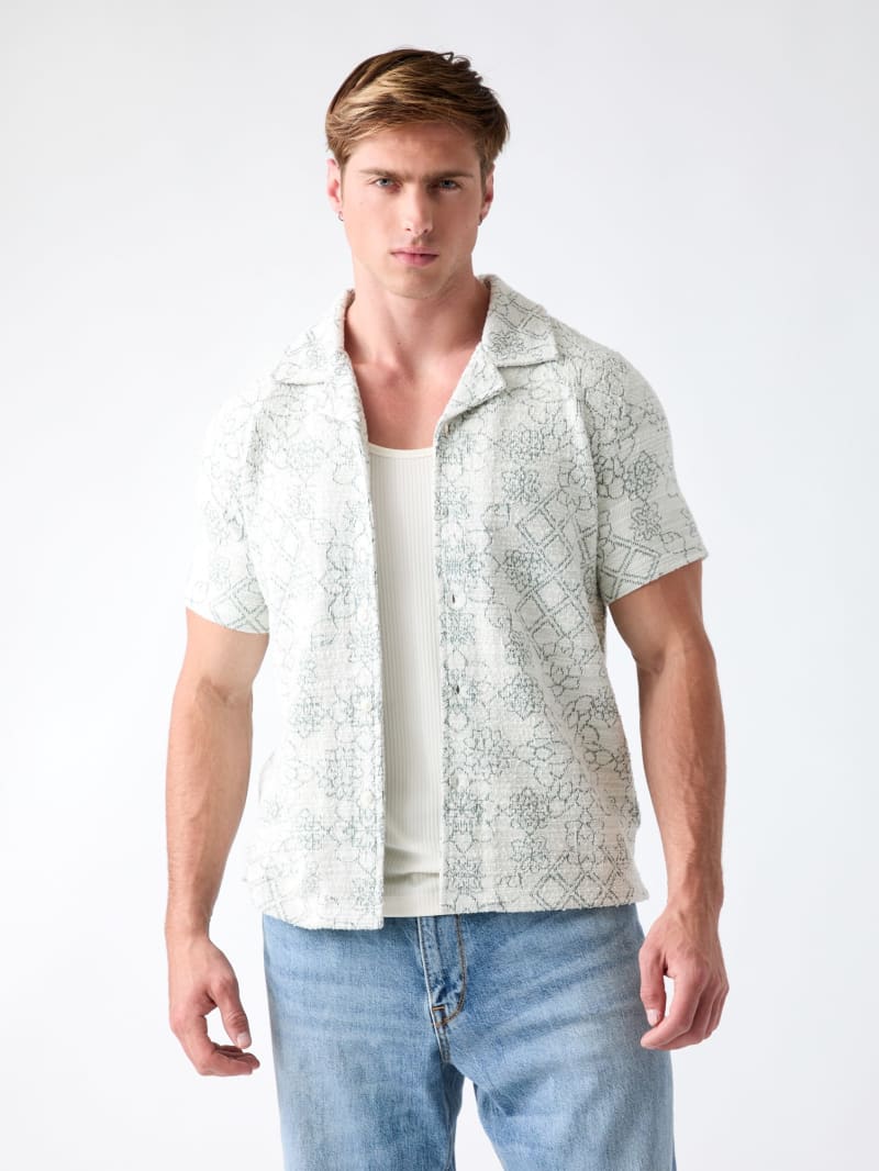 GUESS® Jacquard shirt Men