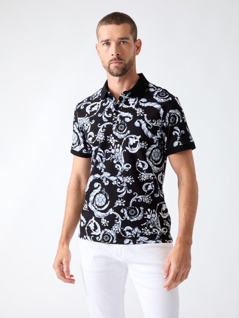 メンズウェア FR2GOLF Paisley Box FR2G Logo Polo Shirt GUESS® Printed polo shirt