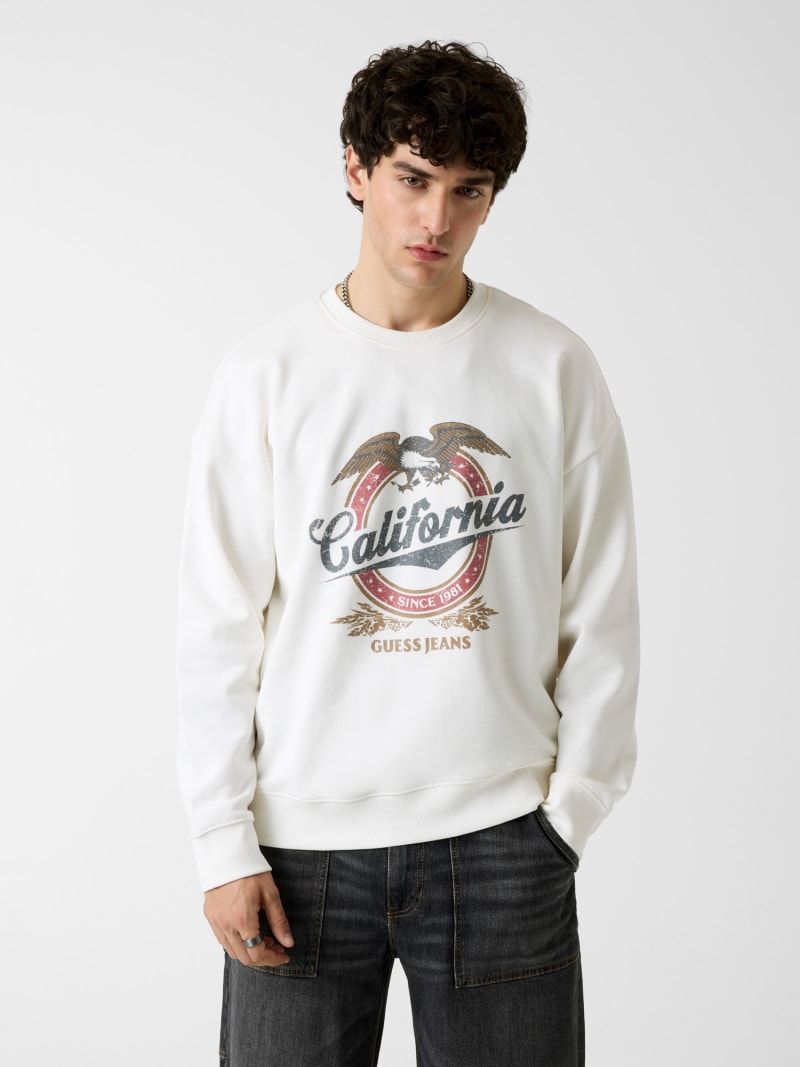 Printed Logo Sweatshirt · Guess