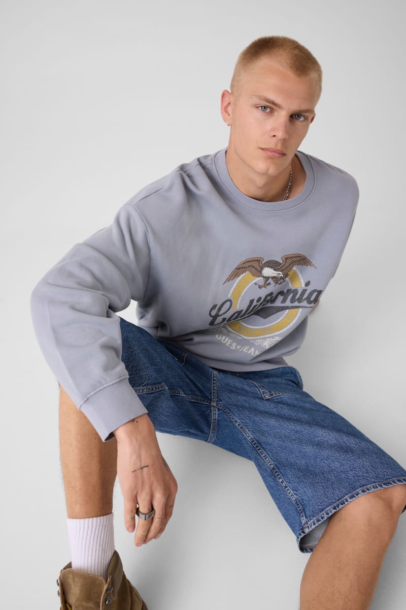Printed logo sweatshirt - thumbnail 9