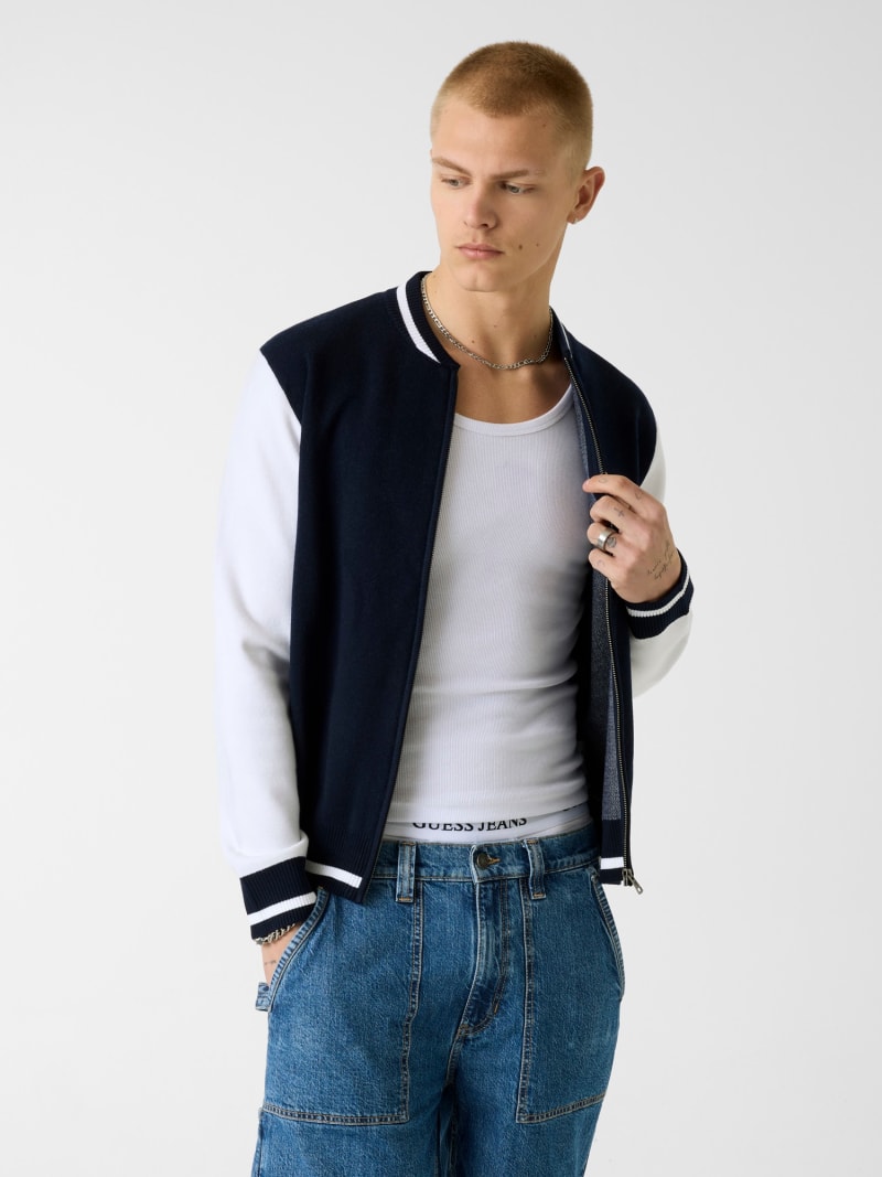 Color-Block Sweater · Guess
